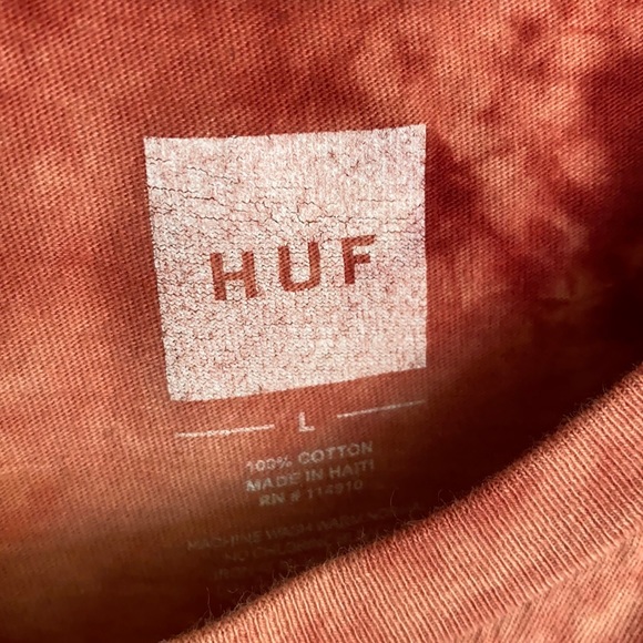 HUF Tie Dye Logo Tee - Picture 4 of 5